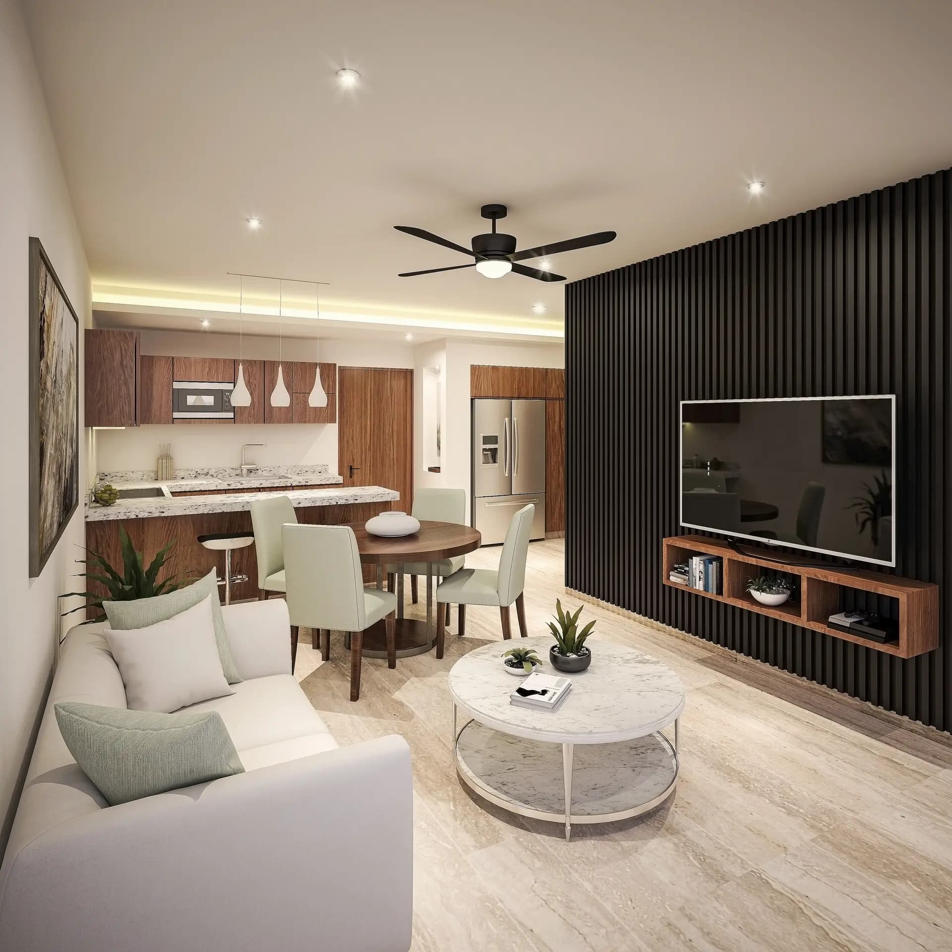 Departamento Aurora — Diseño funcional y elegante, ideal para un estilo de vida práctico y moderno.