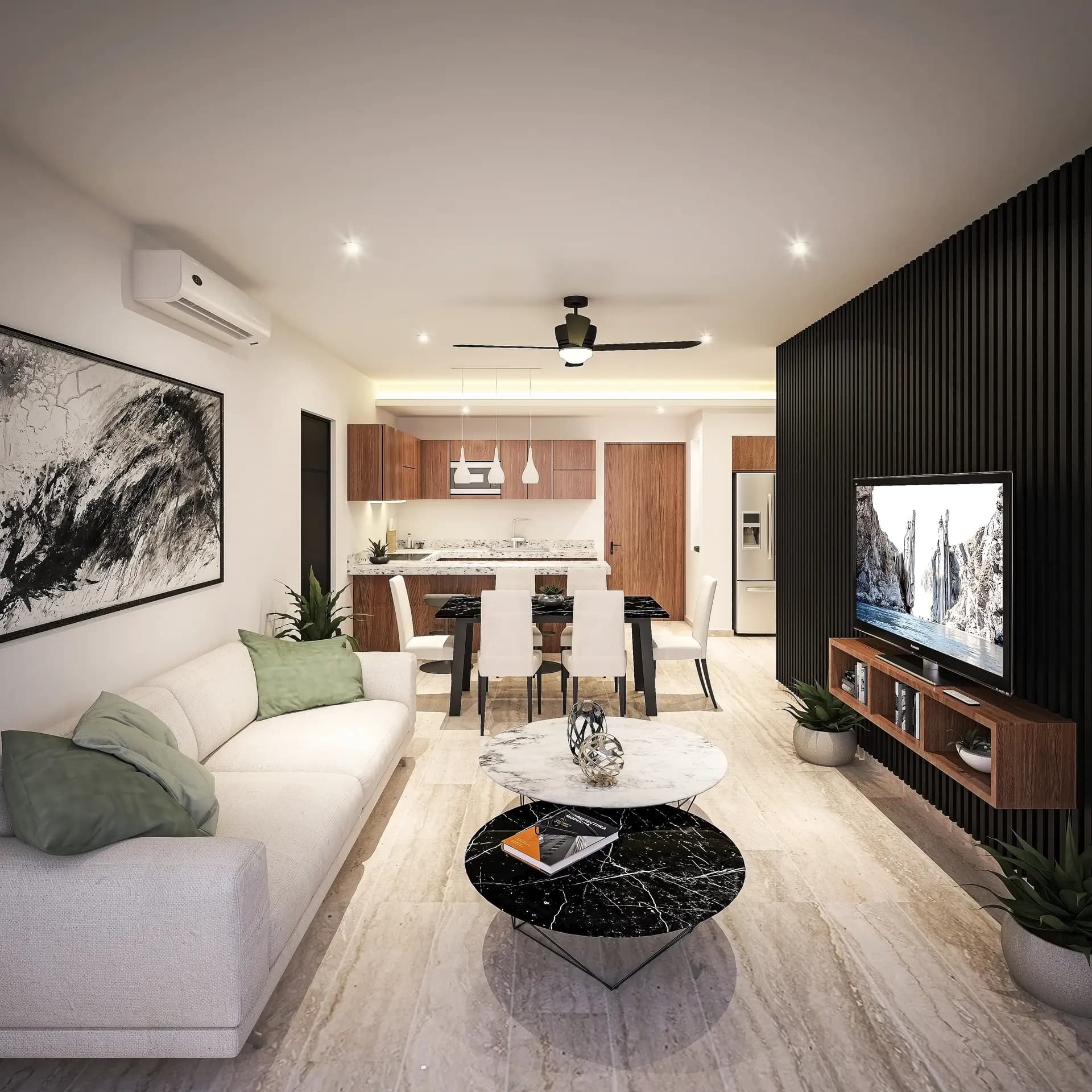 Departamento Viento — Amplios espacios pensados para la comodidad y el lujo. Perfecto para la familia moderna.