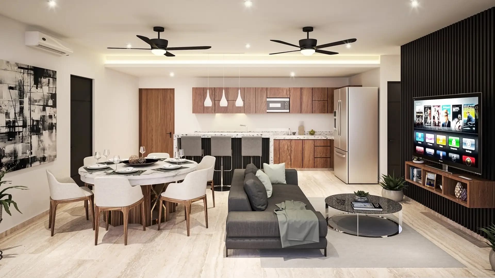 Departamento Cielo — Nuestros departamentos más exclusivos, ideales para familias que buscan un hogar espacioso y sofisticado.